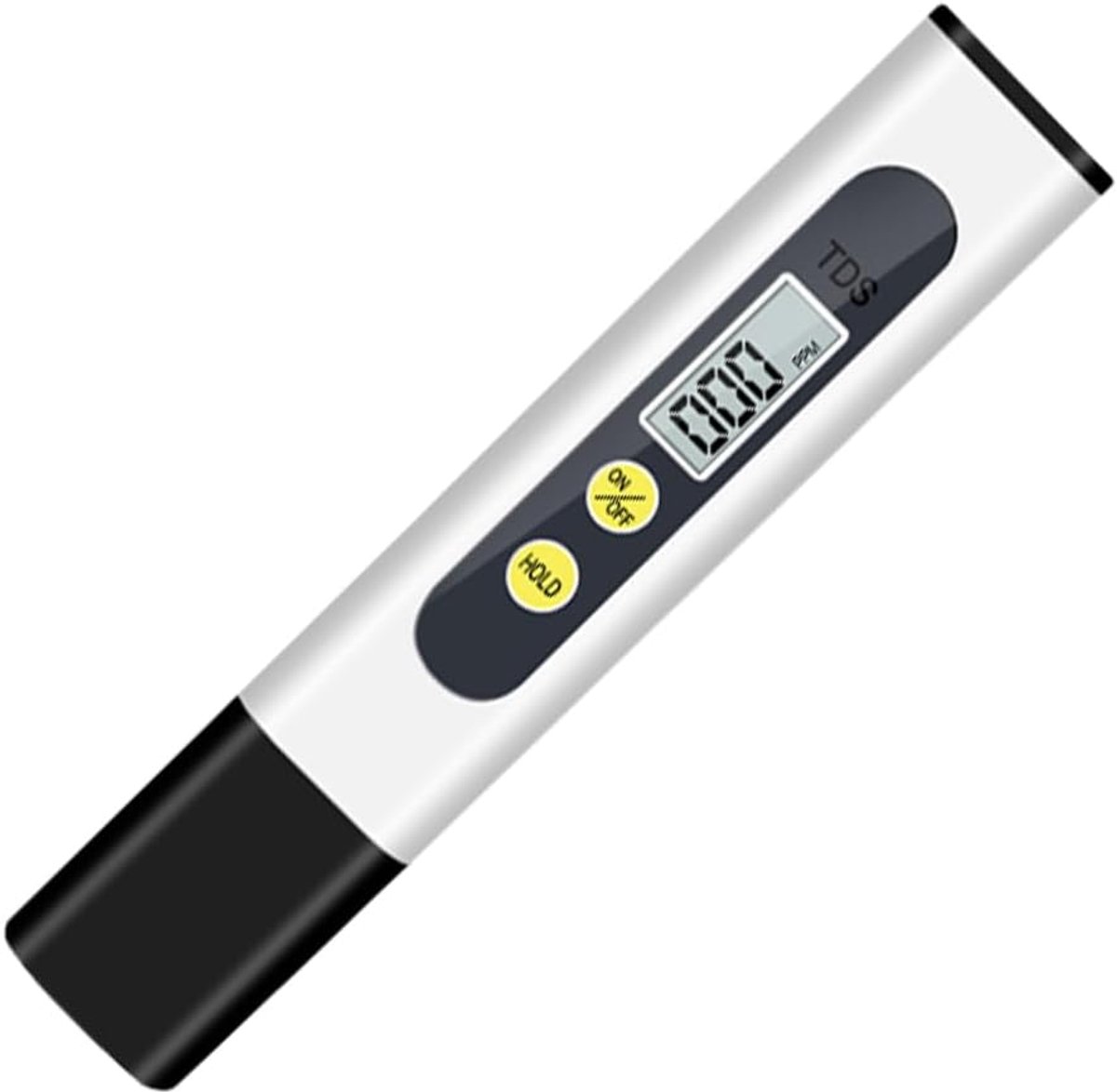 Digitale TDS-waterkwaliteitsanalysator, waterhardheidsmeter, aquariumwaterkwaliteitstester, geschikt voor thuis-, industrieel en spa-gebruik, meetbereik 0-999 ppm, toepasbaar op aquaria, zwembaden, vijvers en drinkwater.