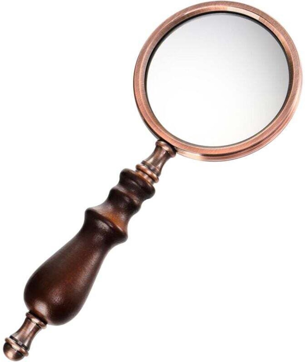 Deze compacte 10x vergrootglas geschikt voor afneembaar houten handvat is geschikt voor lezen en inspectie. Het heeft een behuizing van zinklegering, een hoge vergroting en is ideaal geschikt voor ouderen geschikt voor maculadegeneratie.