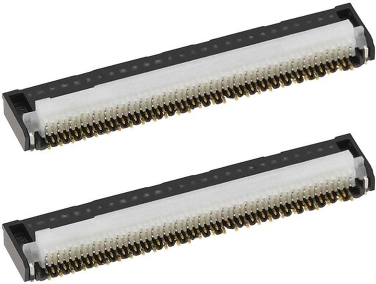 LCD-schermconnector - 53-pin - Vervangingsonderdeel voor Nintendo Switch - Zwart - Compatibel met Switch-console - 2 stuks