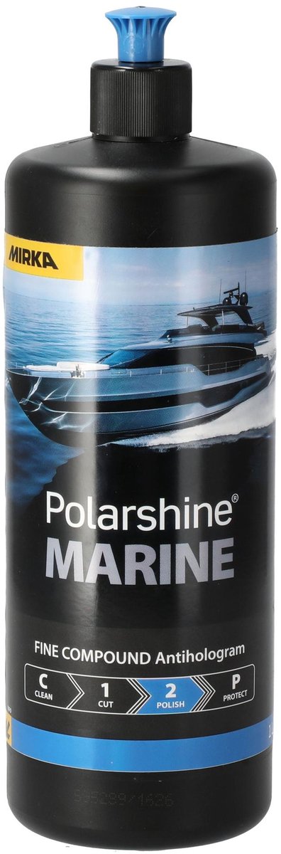Mirka Polarshine Marine fijne polijstpasta / 1 l / watergedragen, siliconenvrije antihologram-polijstpasta / 7991210111FC