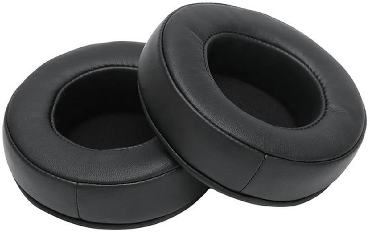 Oorkussens Universeel 90mm - 2 Stuks - Kunstleer/Spons - Ruisonderdrukking - Hoofdtelefoon Accessoires - Eenvoudig te Installeren - Hoofdtelefoonkussens