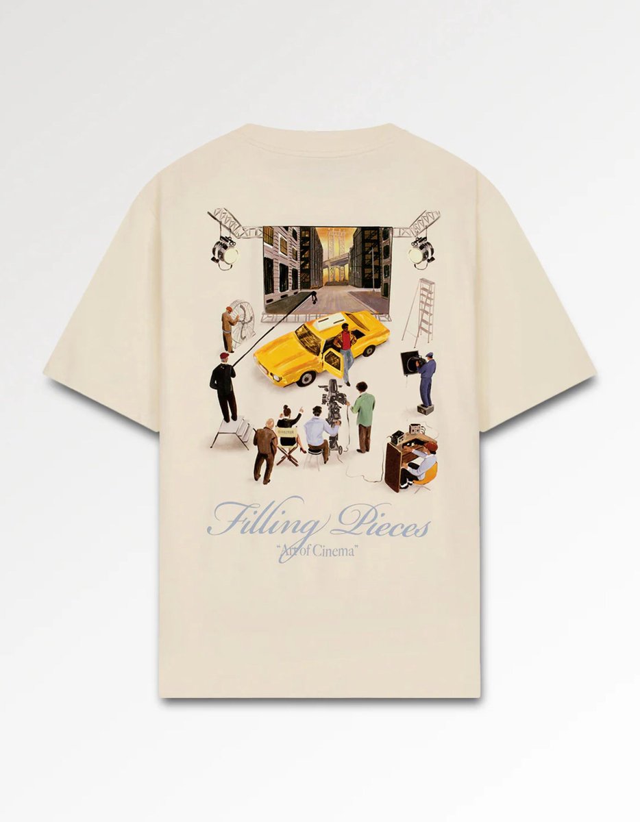 Filling Pieces - Shirt Ecru Filling Pieces 422631500360 Longsleeves Ecru Film Set