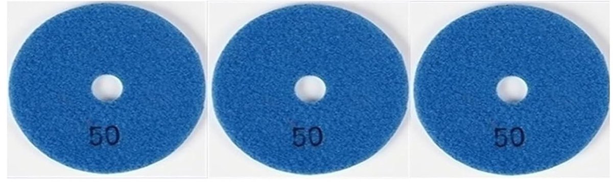 Diamant Polijstpads - Schuurmiddel Polijstschijf - Steen Bewerken - Droog Nat Gebruik - 3-7 Inch - Niet Van Toepassing