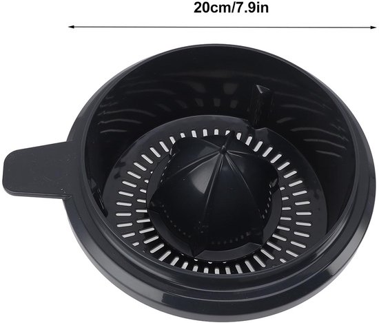 Dailygoods- Sapset Hoogwaardig Kunststof - Keukenmachine Opzetstuk - Vervangende Onderdelen - Universele Compatibiliteit - 4 Accessoires - Effectieve Scheiding - Sapcentrifuge van Dailygoods — afbeelding 4