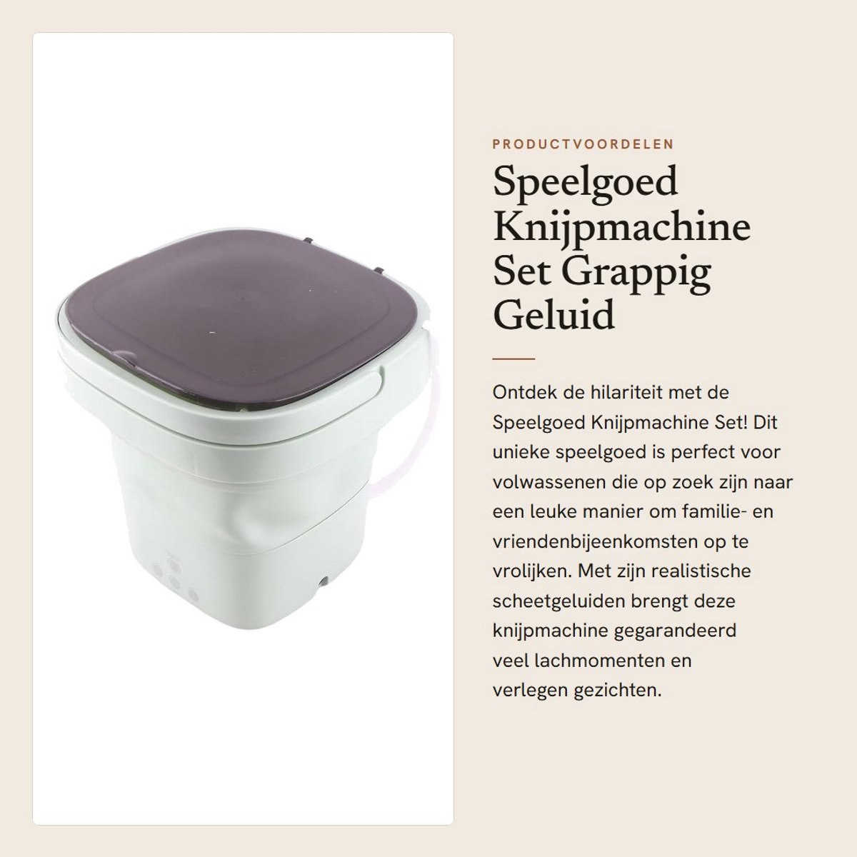 Dailygoods- Knijpmachine Grappig Speelgoed - 2 Stuks - Geluid van Valse Scheet - Eenvoudig te Bedienen - Familie Entertainment - Leuk voor Bijeenkomsten - Grappenspeelgoed