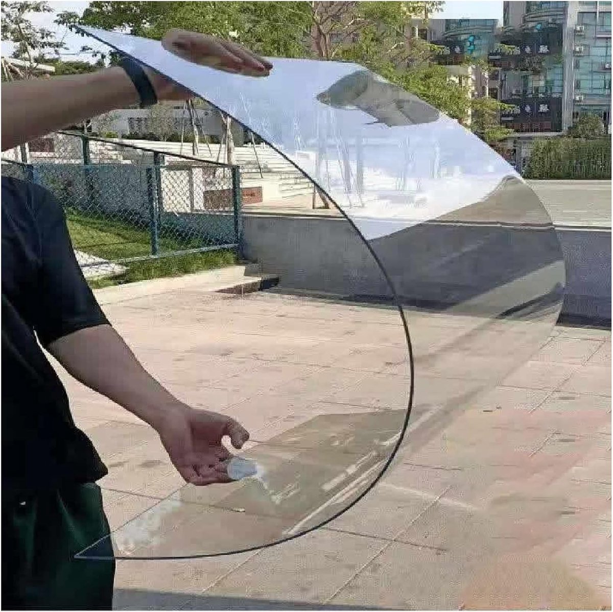Kunststof Plaat - Polycarbonaat Paneel - Dakbedekking Maken - Slagvast Waterdicht - 0.8 x 5 m - Doorzichtig