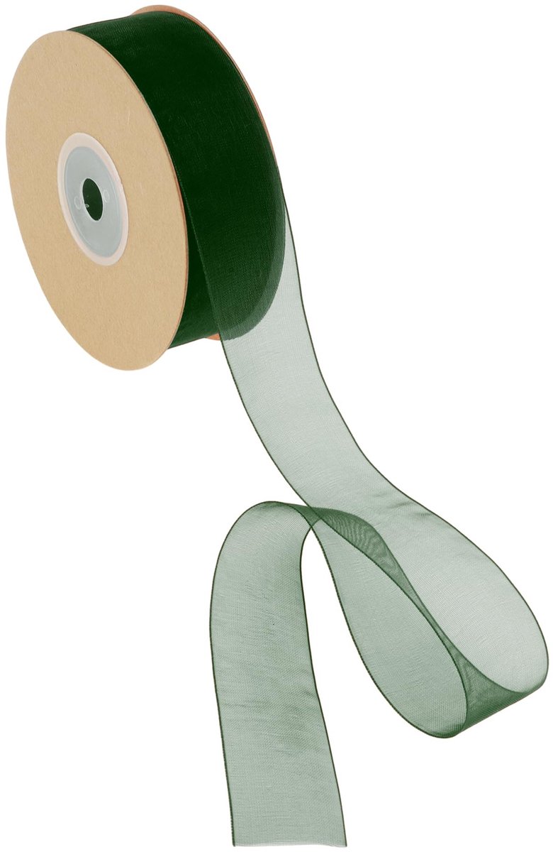 Dailygoods- Cadeaulint 22,86 m x 2,5 cm - Bruiloftsdecoratielint - Geschenklint - Sierlint - Creatieve projecten - Duurzaam en flexibel - Decoratielint