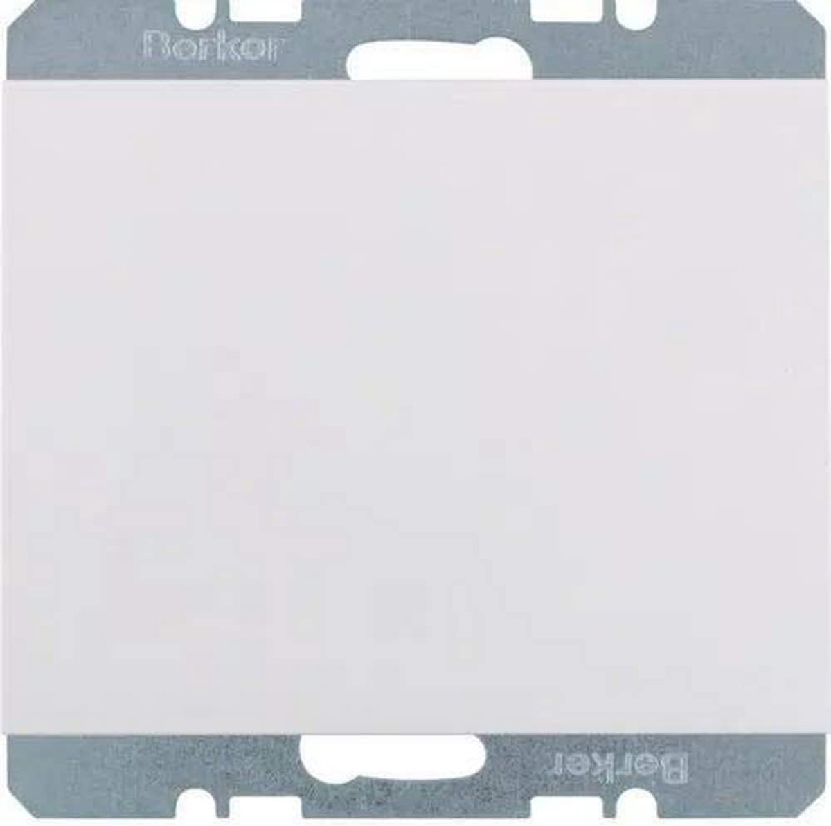 Blindsluiting - Afdekplaat - Wandafwerking - IP44 bescherming - 71 mm x 71 mm - Poolwit