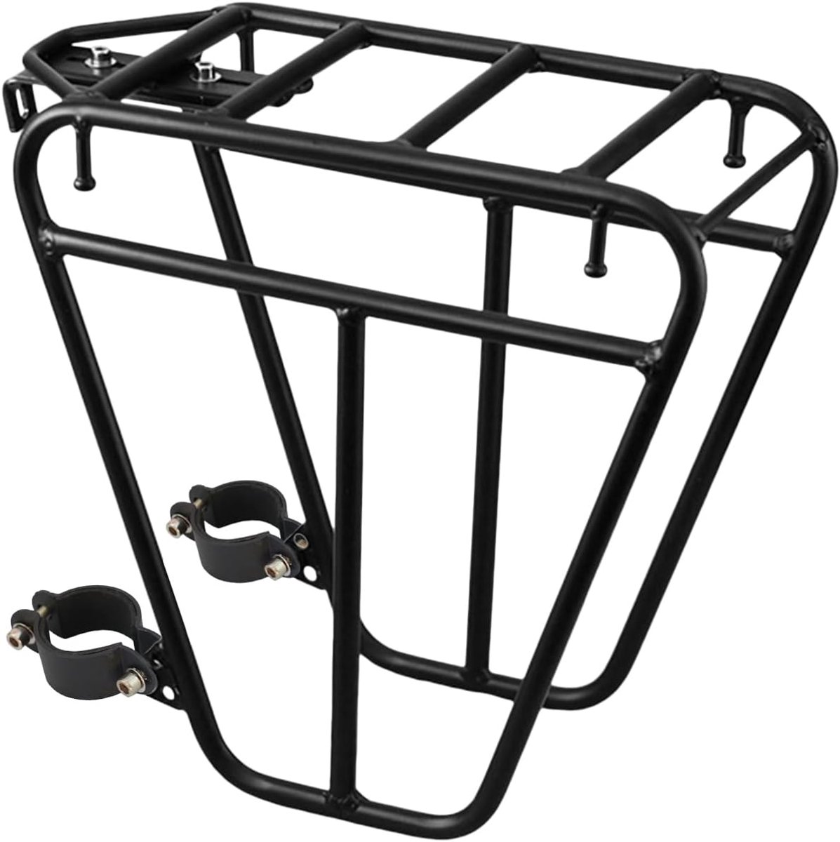 Fietsendrager - Fietsdrager Bagagedrager - Fiets Transport - Robuuste Stalen Constructie - 25 kg Draagkracht - Zwart
