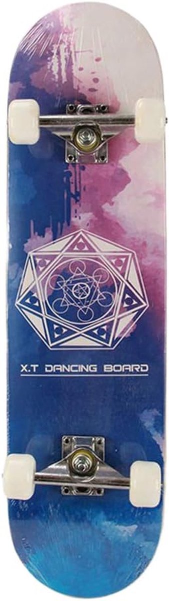 Compleet Skateboard Trick Board Beginnen met skateboarden Dubbele Kick Concave 31 Inch Creatief Design