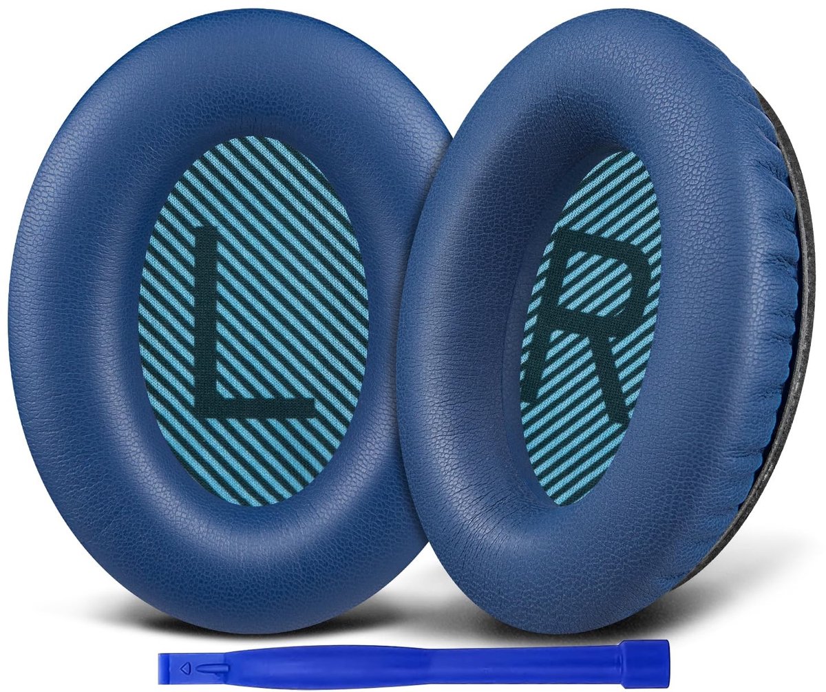 Dailygoods - SOULWIT oorkussens vervangen voor Bose SoundTrue Around-Ear II (Sound True AE2) hoofdtelefoons, earpads cushions met zacht proteïneleer en schuim met hoge dichtheid