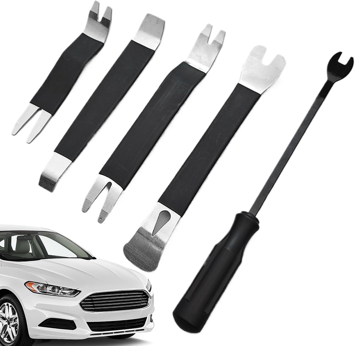 Gereedschap Paneel Verwijderen - Interieur Reparatie Set - Auto Bekleding Herstel - Niet-destructief Demontage - 5-delige Set - Niet gespecificeerd