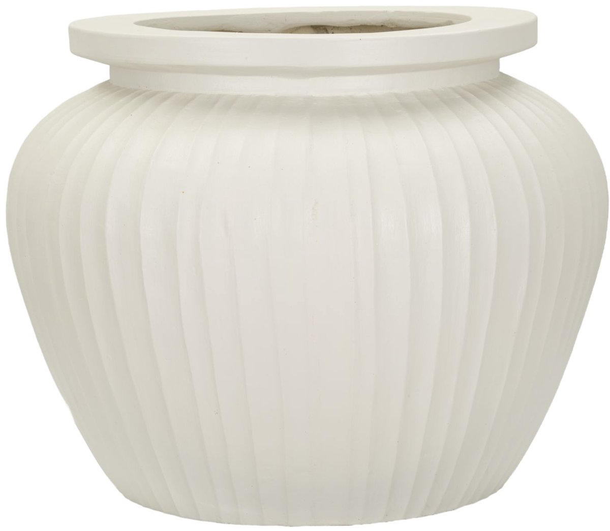 Mauro Ferretti Vaas Pot Chil Ø 48×38 cm Crème