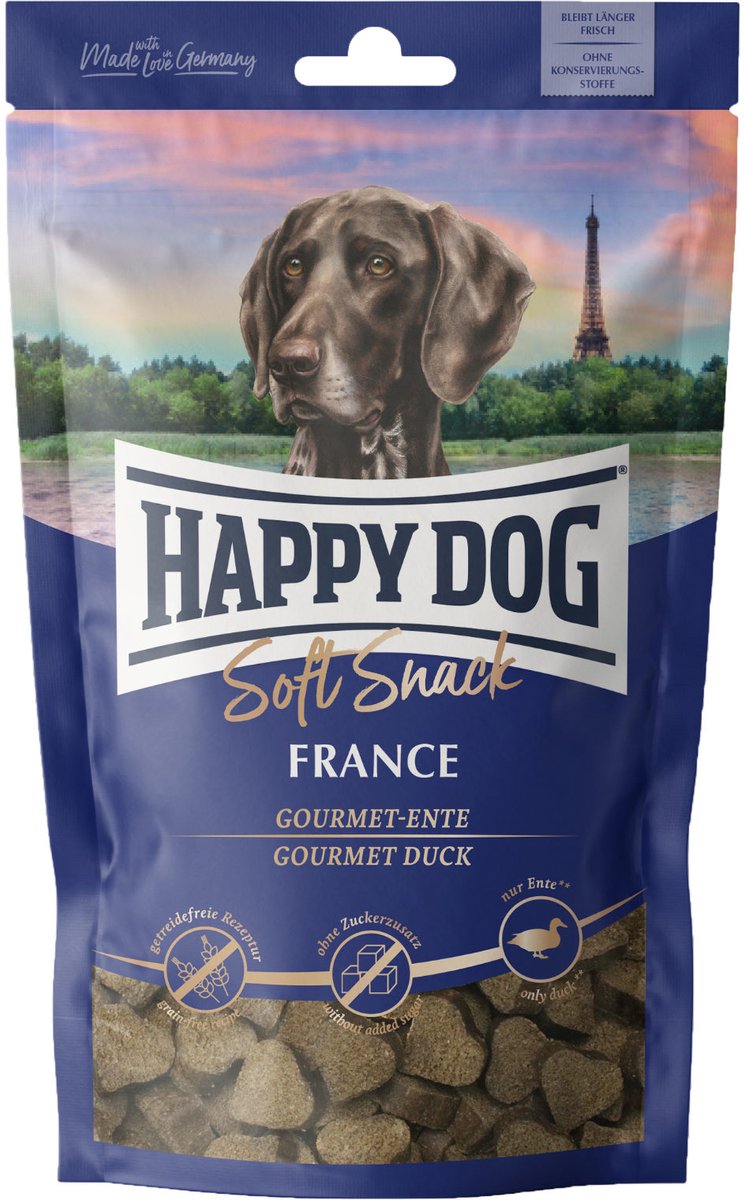 Happy Dog Soft Snack France - 3 x 100 g