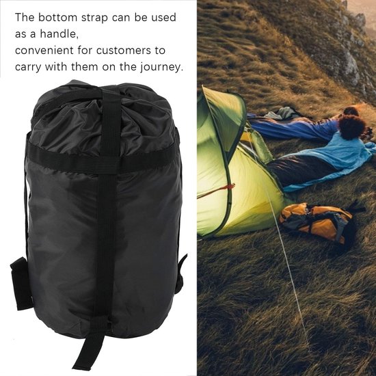 Solidchoice- Opbergtas Eenvoudig Ontwerp - Campingzak - Outdoor Reizen - Slijtvast Materiaal - Compacte Maat - Handvat voor Gemak - Compressiezak van Solidchoice — afbeelding 4
