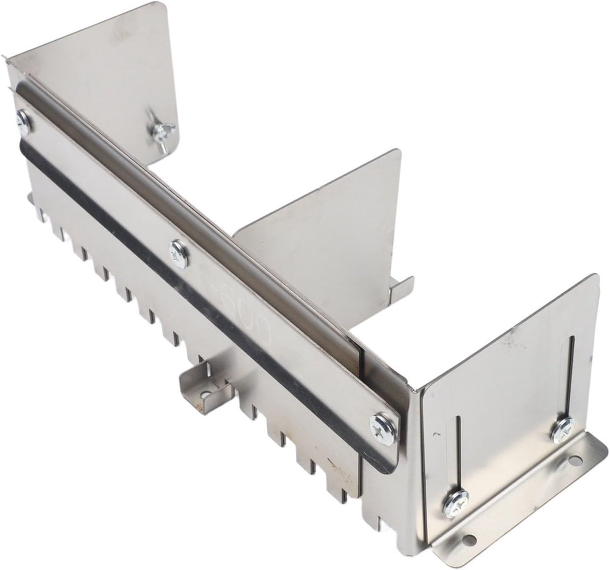 Verstelbare Tegelspatel - Lijmkam Vloer - Nauwkeurig Lijm Aanbrengen - Roestvrij Staal - 44 x 12 cm - Zilver