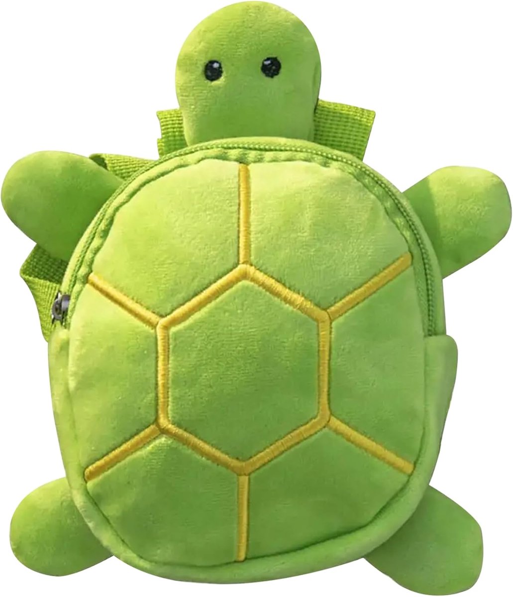 Hondenrugzak - Harnas schildpad - Buitenactiviteiten - Ademend mesh design - 20 x 18 cm - Groen