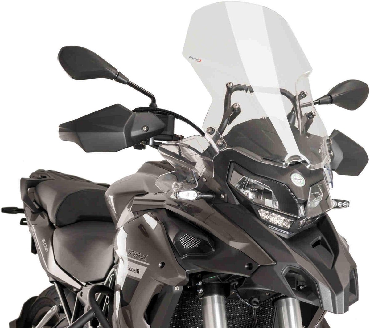Touringschijf Motor - Windscherm Deflector - Aerodynamisch Beschermen - 4mm Acryl UV Bescherming - 4 mm dik - Transparant