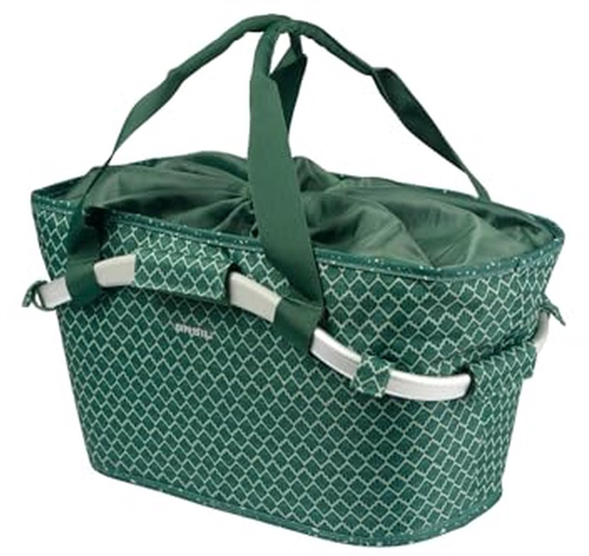 Fietstas Achtermand - Bagagedrager Mand - Boodschappen Vervoeren - Waterafstotend Gerecycled - 22 Liter - Groen