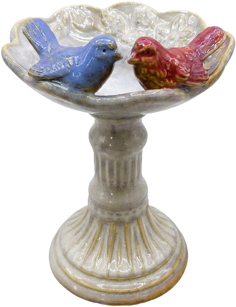 Clayre & Eef Decoratie schaal Grijs Keramiek