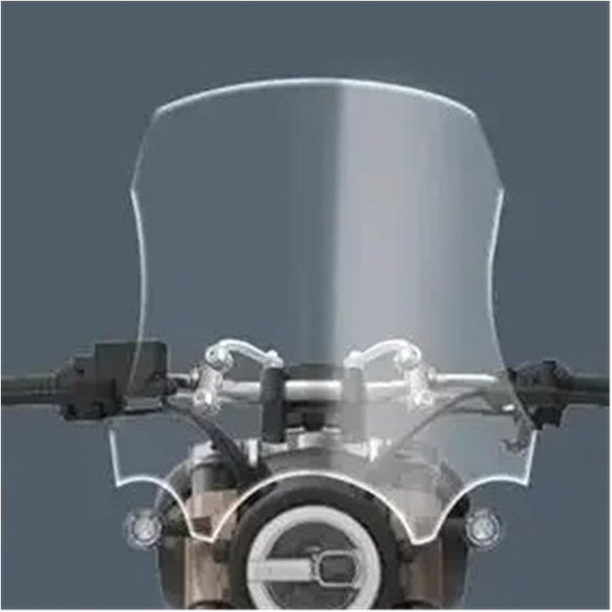 Scooter Windscherm - Motor Voorruit - Comfortabel Rijden - Effectieve Windreductie - 45 cm - Transparant
