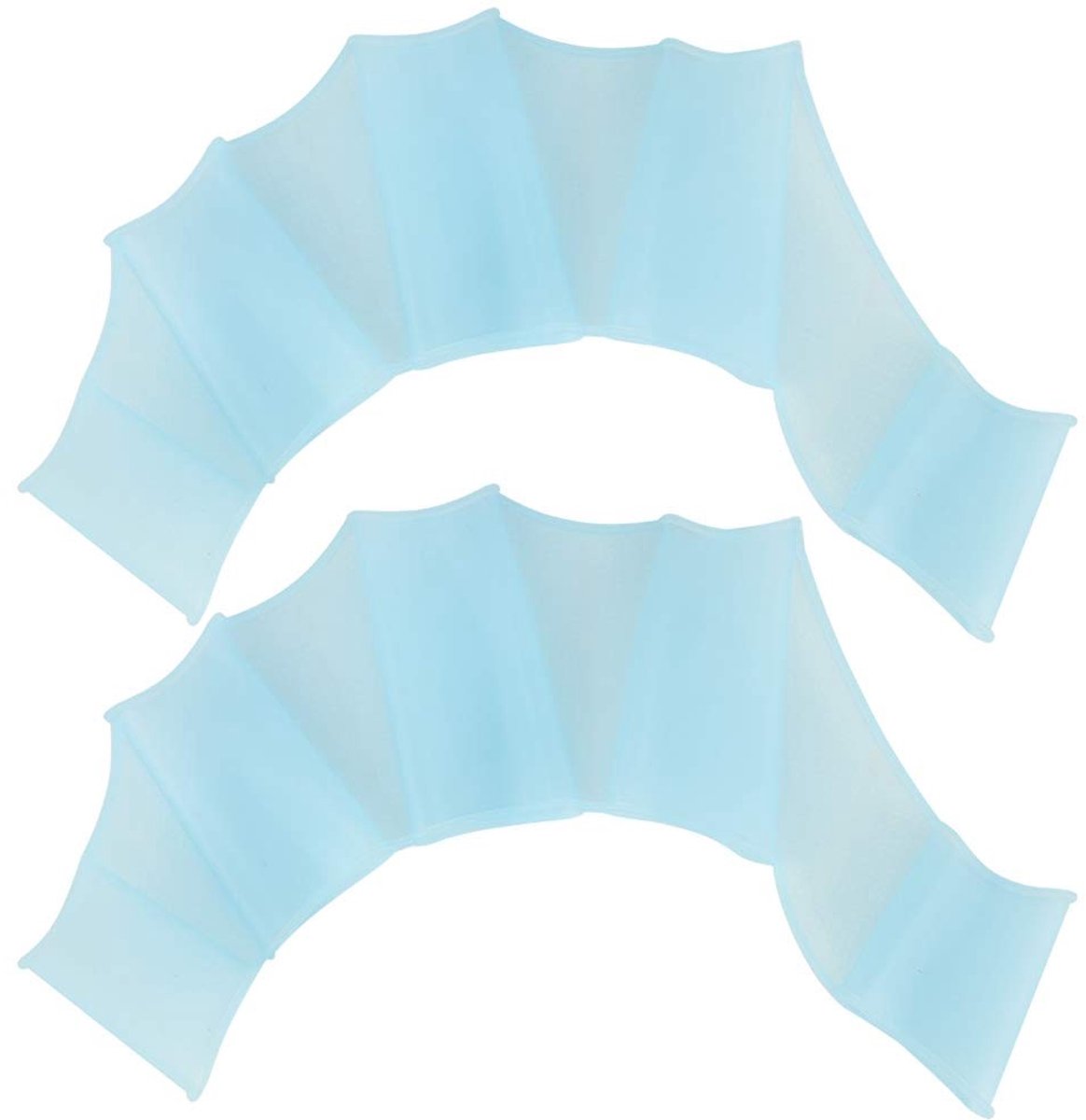Dailygoods- Zwemhandschoenen - Comfortabele Silicagel - Elastische Zwempeddels - Handpeddel - Hydromische Vorm - Herbruikbaar Ontwerp - Vingervliezen