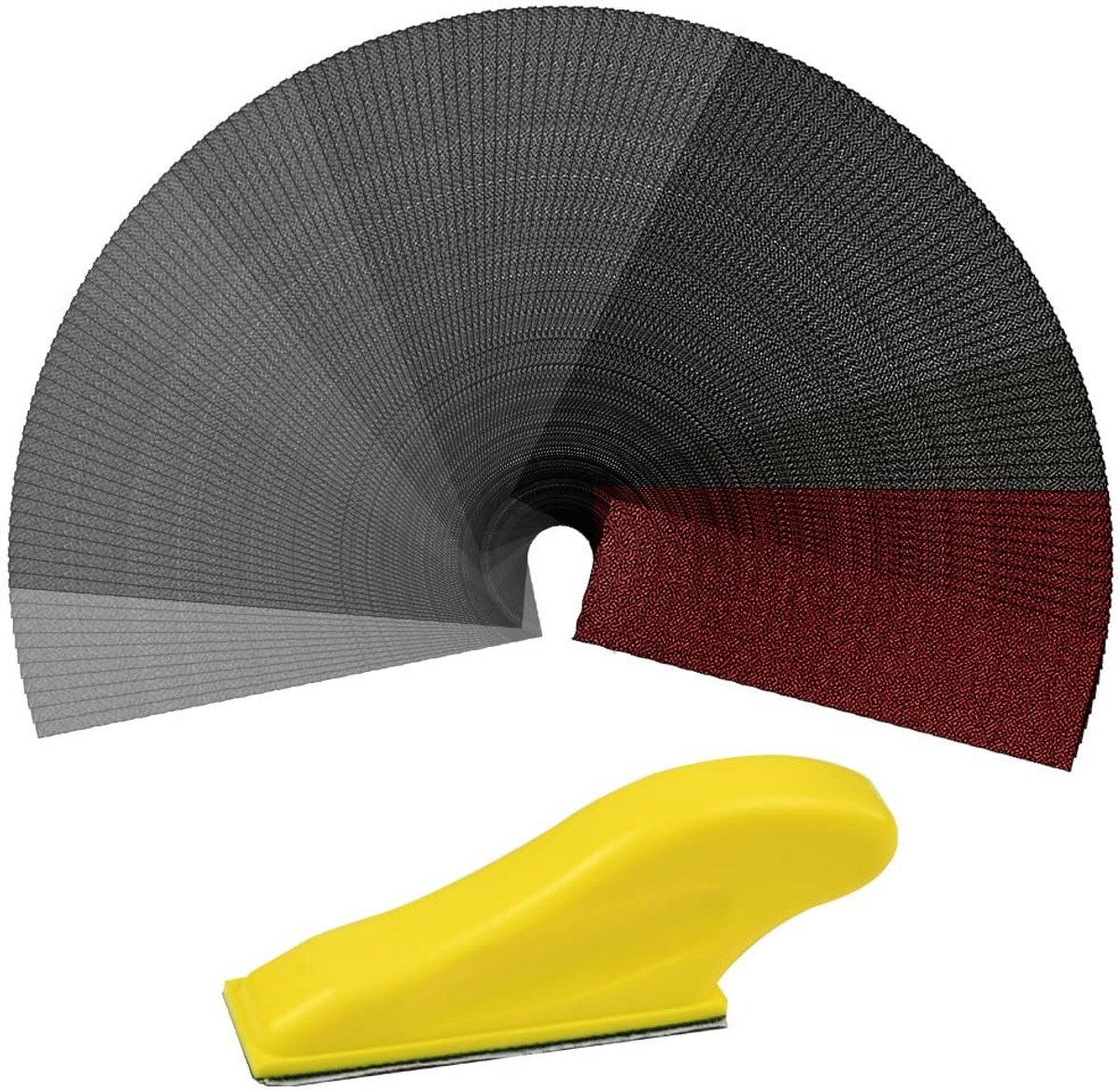 Dailygoods- Schuurpapierset 131 Stuks - Handschuurblok 90x30 mm - Fijn 120/240/600/800/1000/1200/1500/2000/3000/5000 - Professioneel Polijsten - Voor Hout/Metaal/Auto's - Schuurset