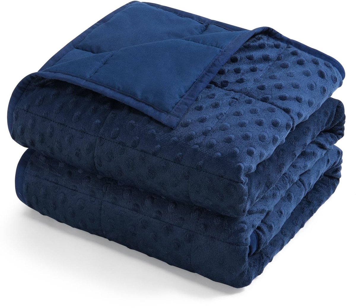 Dailygoods- Verzwaarde Deken 6,8 kg - Zachte Pluche Deken - Ademend - Hypoallergeen - Stressverlichting - Gelijkmatige Drukdispersie - Gewichtdeken