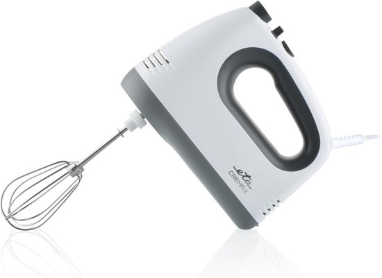 Handmixer met Kom - Keukenmixer Klopper - Beslag Maken - Met Roterende Kom - 3.6 Liter - Wit — afbeelding 2
