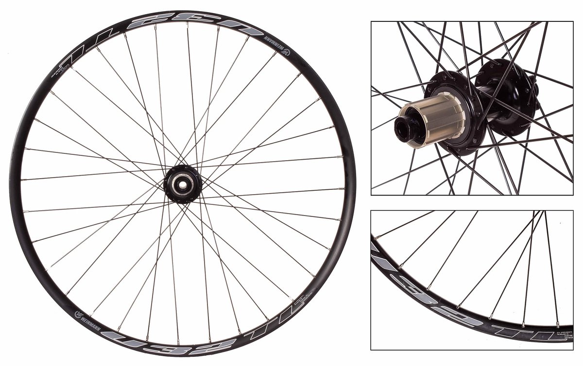 Dailygoods- Fiets Wielset 27,5 Inch - Dubbelwandig - Tubeless voorbereid - Compatibel met Shimano 8-9-10-11 versnellingen - Enduro/XC/Rally - Afgedichte lagers