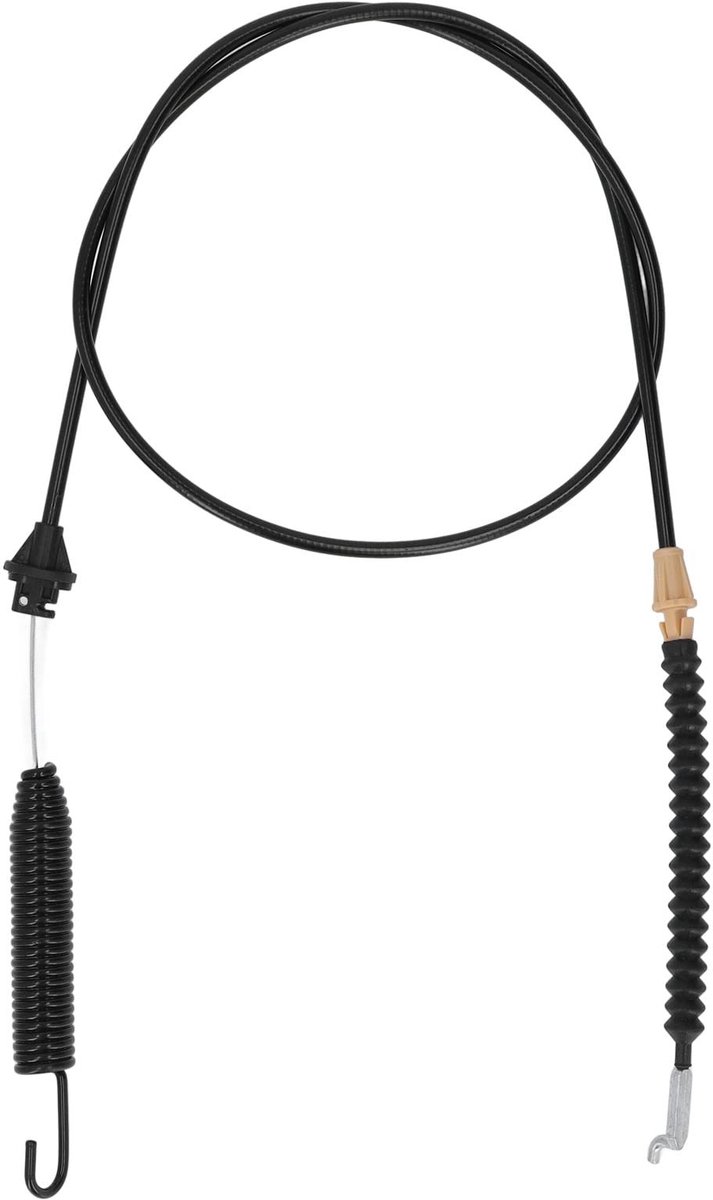 Dailygoods- Dekkoppelingskabel met Veer - Kunststof/Staal - Vervangingsonderdeel voor Grasmaaiertractor - Geschikt voor 700-serie - Stabiele Prestaties - Duurzaam Materiaal - Grasmaaierkabel