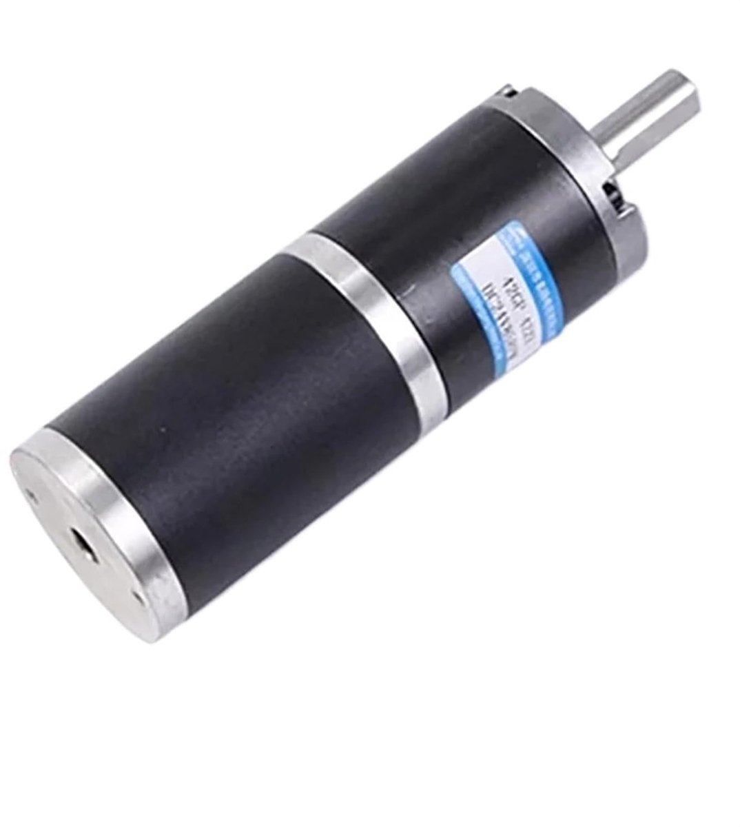 Planetaire Reductiemotor - Grote Koppel Motor - Mechanische Aansturing - Compact Krachtig Ontwerp - 42 mm Diameter - Zilverkleurig
