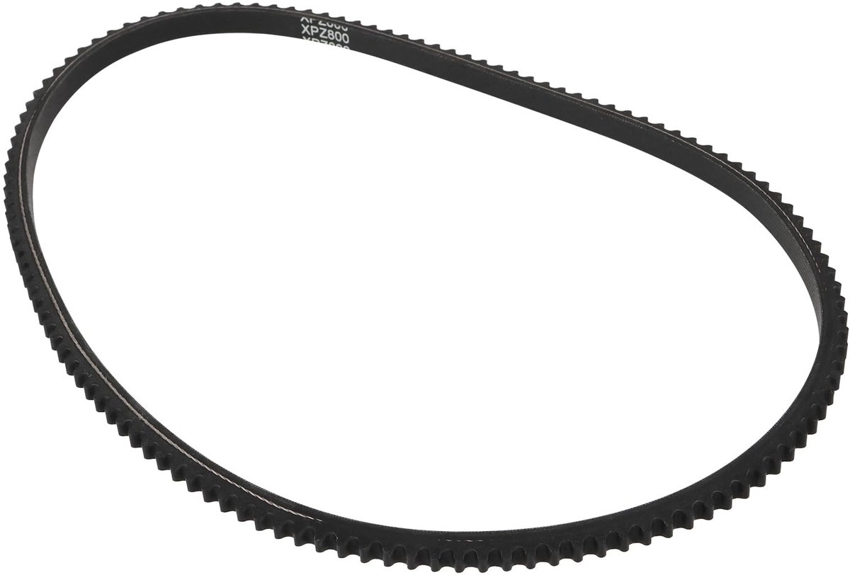 Dailygoods- Aandrijfriem Rubber - Binnenomtrek 749 mm - Buitenomtrek 800 mm - Breedte 10 mm - Dikte 8 mm - Compatibel met Hyundai HYM510SPE - Grasmaaier Riem