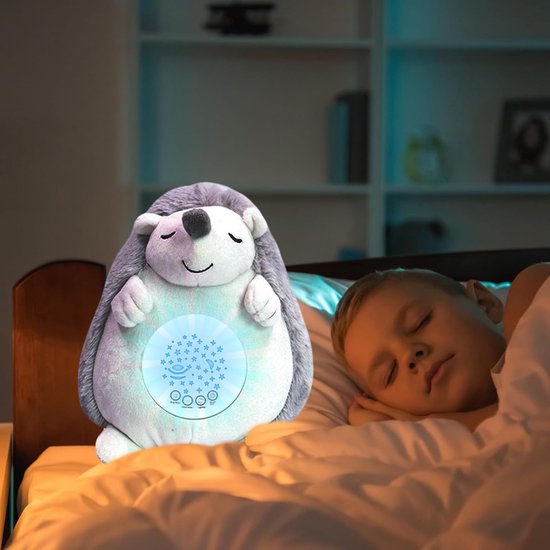 Knuffel met geluidsmachine - Pluche dier Slaapspeelgoed - Kind in slaap sussen - Sterrenhemel projector — afbeelding 4