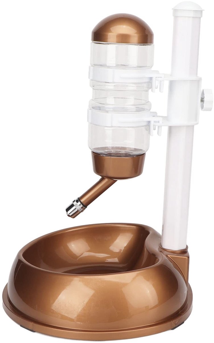 Dailygoods- Waterdispenser Multifunctioneel - Waterdispenser voor Huisdieren - Afneembaar Ontwerp - Antislip - Draagbaar - Hygiënisch - Dierenwaterbak