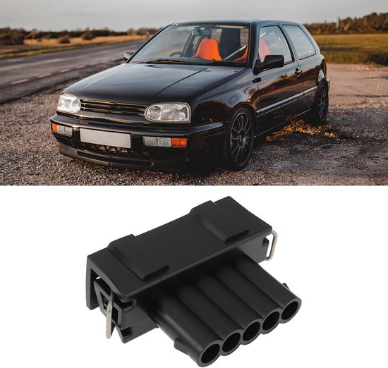Dailygoods - 5 Pin Vrouwelijke Plug Connector voor Auto's Compatibel met Golf Mk3 van Dailygoods — afbeelding 4
