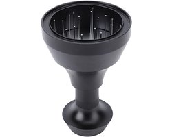 Koffiestampernaald - Espressopers - Koffiebereiding - Instelbare Druk - 53.3mm - Zilver