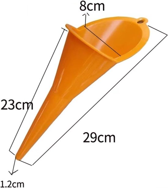 Vervangingspijp voor Gasblikken - Mondstuk Set - Brandstof Overbrengen - Morspreventie Ontwerp - 1 tot 10 Gallon - Geel — afbeelding 5