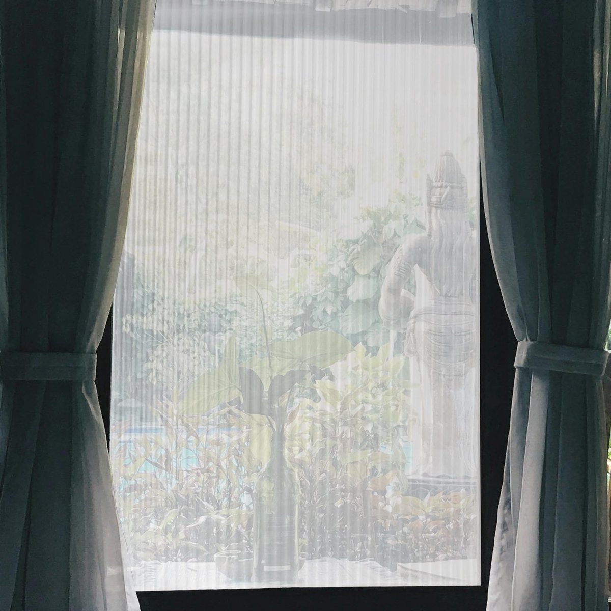 Dailygoods- Privacy Film - Raamfolie Anti Inkijk - Statisch - Transparant - 40 cm L x 40 cm W - Hoogwaardig PVC - Duurzaam