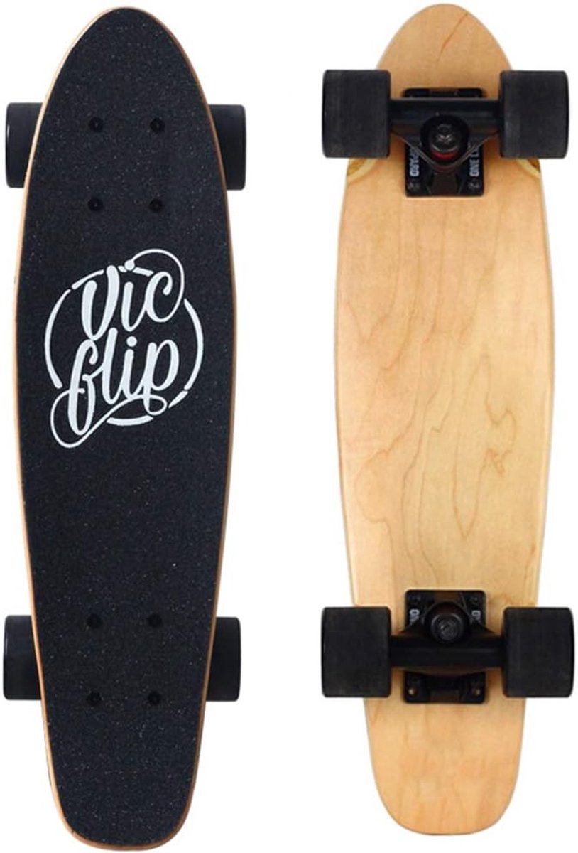 Skateboard Deck Cruiser Board Buiten Sporten 7 Lagen Maple 22 Inch Gekleurd Patroon