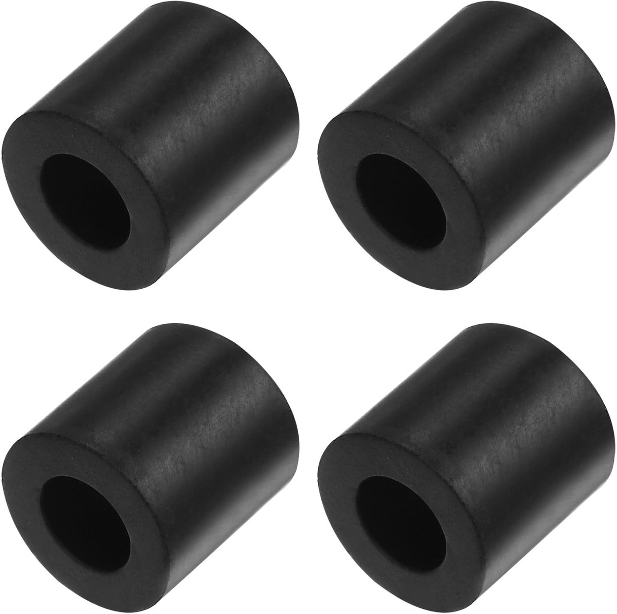 Dailygoods- Spacers 4 Stuks - Rubber - Antivibratie-isolatiepads - Geluidsreductie - Schokabsorptie - Demping - Duurzaam Materiaal - Dempers