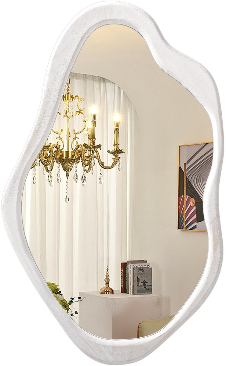 Dailygoods- Wandspiegel Uniek ontwerp - Ovale Spiegel - Decoratief voor woonkamer - Badkam
