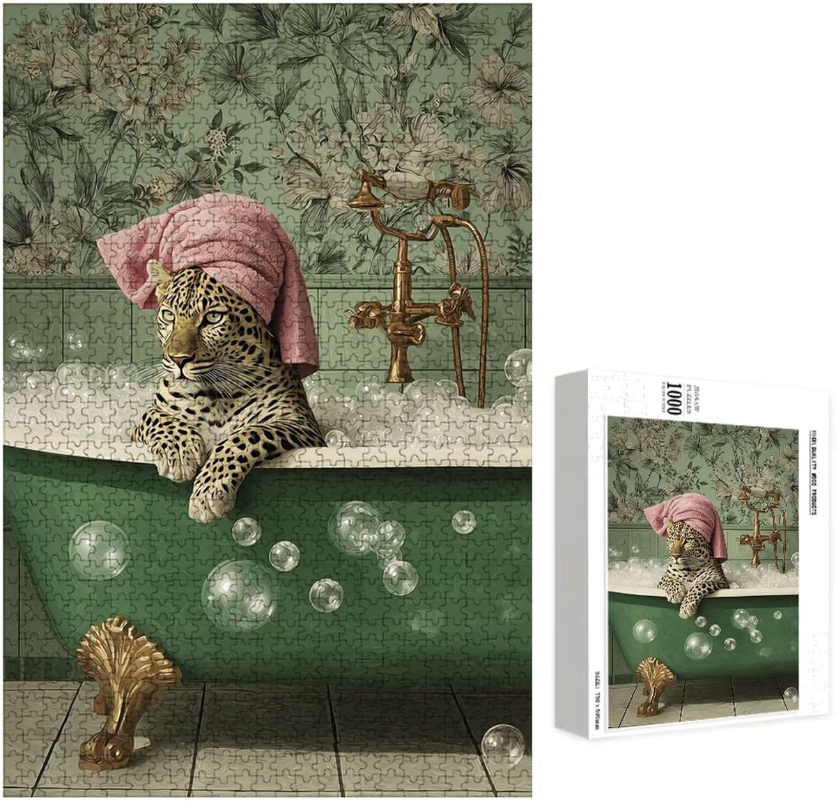 Houten Puzzel - 5000 Stukjes - Ontspannen Thuis - Premium Lindehout - 181 x 105 cm - Niet gespecificeerd