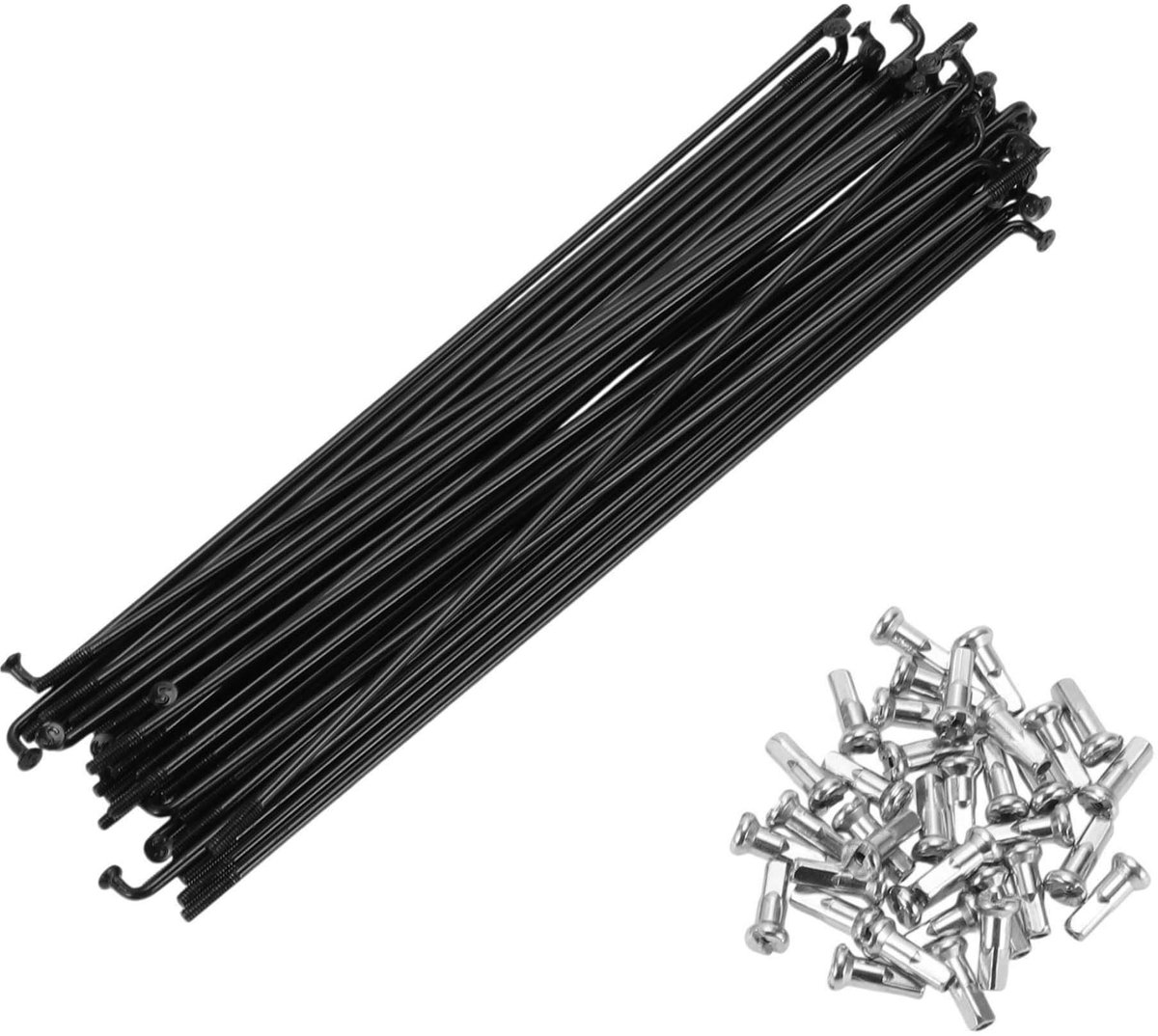 Dailygoods- Spaken 14G 160MM - Wielspaakset 36Pcs - Stalen Spaken - Antislagvast - Duurzaam - Upgrade voor Fietswiel - Fietsvelgspaken