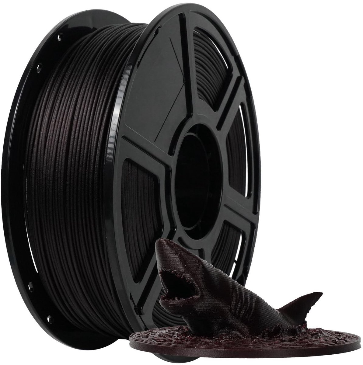 Dailygoods- 3D-printerfilament 1,75 mm - PETG/koolstofvezel - 1 kg - hittebestendig - hoge sterkte/stijfheid - ontworpen voor complexe onderdelen - Filament