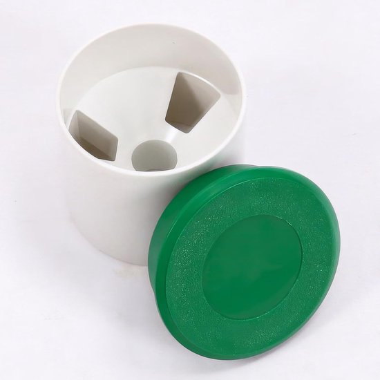 4 Stuks Golf Cup Covers, Groene Hole Covers voor Golftraining, Plastic Accessoires voor Tuin en Buitenactiviteiten — afbeelding 4