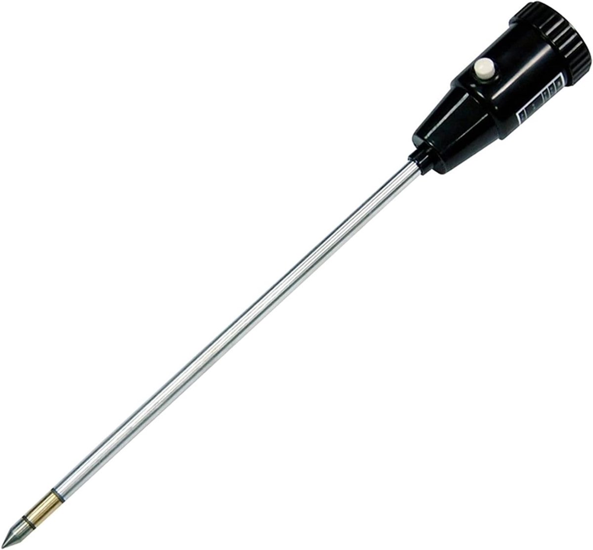 Bodem pH vochtmeter - Grond tester - Planten verzorgen - Dubbele meting - Lang 25cm - Zilver