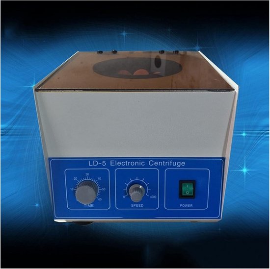 Elektrische Centrifuge - Tafelcentrifuge Laboratorium - Onderzoek Scheidingen - Grote Capaciteit - 50 ml x 8 - Wit — afbeelding 4