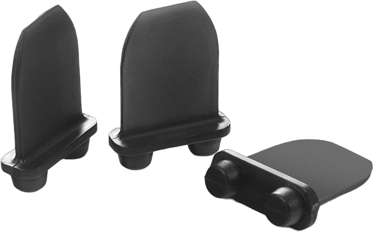 Auto luchtverfrissers - Ventilatie clips - Auto interieur - Op maat gemaakt - 3-pack - Zwart