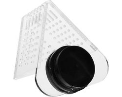 Aquarium Voederbak - Visvoerhouder - Vissen Voeren - Hoge Transparantie - 8.5 x 8 x 6 cm - Transparant